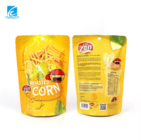 Sachets d'emballage pour snacks imprimés en gravure personnalisée, pochettes verticales en aluminium laminé, résistantes à l'humidité pour les chips