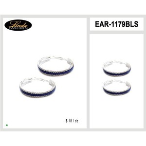 Orecchini Pendenti Linda Fashion con Zirconi Cubici, Placcati in Argento, Gioielli da Festa per Donne - Product Image 2