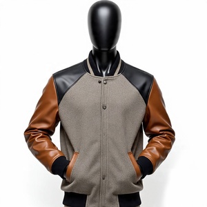 Veste de baseball universitaire personnalisée de haute qualité pour hommes vestes d'extérieur durables de l'université - Product Image 5