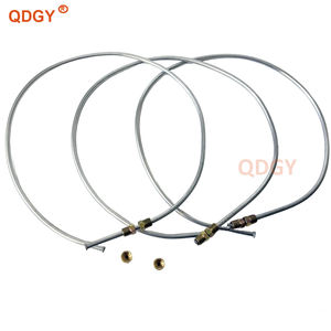 Tuyaux de <span class=keywords><strong>frein</strong></span> en acier inoxydable certifiés SAE J527 DOT pour voiture, <span class=keywords><strong>kit</strong></span> de flexibles de <span class=keywords><strong>frein</strong></span> galvanisés 3/16 1/4 avec raccords à double évasement - Product Image 5