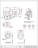 Potentiomètre rotatif à double axe 9 mm, double et simple, à 9 broches, utilisé pour le réglage de l'amplificateur audio