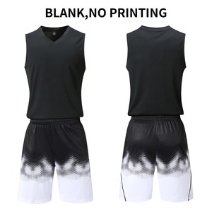 Vente en gros de vêtements de sport de basket-ball grande taille pour hommes uniformes sublimés par BSCI techniques d'impression de broderie maillots en polyester shorts - Product Image 5