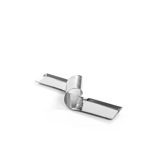 Le plus récent plateau de service X-Large en métal torsadé avec plateau de conception de finition nickelé pour la conception de décor de vaisselle - Product Image 5