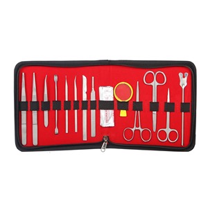 Juego de Instrumentos Quirúrgicos Profesionales de Acero Inoxidable, Cirugía General, Herramientas Manuales Reutilizables, para Médicos, Clínicas, Hospitales, CE - Product Image 3