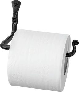 Porte-papier toilette en fer contemporain pour une décoration de salle de bain minimaliste, ajoutant un accent métallique fonctionnel à l'espace mural - Product Image 6