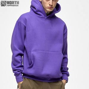 Moda de invierno Grueso French Terry Fleece Hoodie Alta calidad Unisex Oversized Heavyweight 100% Cotton Pocket Quick Dry - Product Image 6