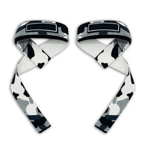 Modèle le plus récent de sangles de musculation professionnelles personnalisées pour la musculation en salle de sport, l'entraînement physique, l'exercice, les sangles de poignet pour la musculation, unisexe, OEM - Product Image 3