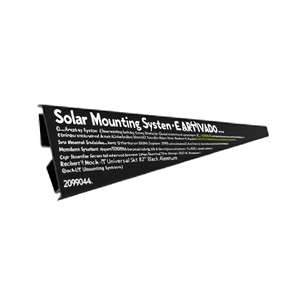 Sistema de Montaje Solar EcoFasten Rock-It Universal Skirt 82" Negro Aluminio 2099044 - Product Image 2