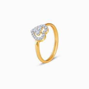 GIVA Heer by GIVA-Gold Lab Grown Diamond <b>Ring</b> Elegant and Luxurious Jewelry - Product Image 6