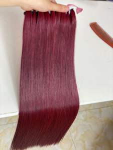 100% pelucas de cabello humano jengibre marrón 30in Super doble dibujado crudo vietnamita vendedor de cabello virgen extensión de cabello humano - Product Image 6