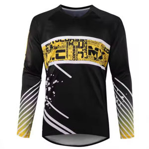 100% Polyester Sublimé Motocross Maillot D'équitation Respirant Mx Racing Gears Cuir Touch Rider's Essential - Product Image 2
