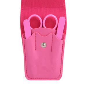 Juego de Pinzas y Tijeras Profesionales para Cejas de Precisión, Color Rosa, Acero Inoxidable, Ecológico, Antiestático, Ligero, Duradero y Reutilizable - Product Image 6