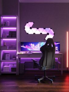 CL照明 RGB カラフル トライアングルライト アプリ制御可能 スマートLEDパネル モジュール式 インテリジェント トライアングル ウォールライト - Product Image 5