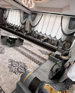 Asientos Orientales para el Suelo, Sofá Étnico, Sofá Árabe Majlis, Sofá Estilo Otomano, Conjunto Árabe Jalsa, Asientos Orientales de Lujo para el Suelo - Product Image 2