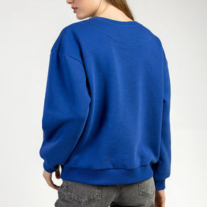 2025 nouvelles femmes surdimensionné pull sweats à capuche en coton avec motif imprimé tricoté à capuche sweat hauts - Product Image 6