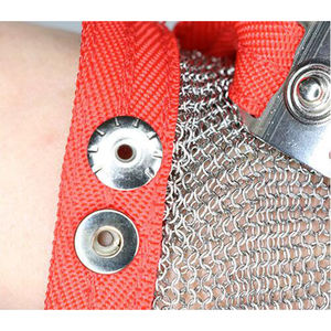 Guanti in acciaio inossidabile 316L resistenti al taglio per uso alimentare guanti in acciaio inossidabile <span class=keywords><strong>Anti</strong></span>-taglio protettivi per la sicurezza delle mani guanti da macellaio - Product Image 2