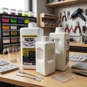 Plastisol pour leurres, plastisol liquide pour appâts souples, transparent, faible odeur, non jaunissant, pour les fabricants de leurres de pêche - Product Image 4