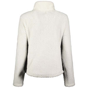 Chaqueta de lana Polar con bolsillos y cremallera a la moda para mujer, chaqueta pesada transpirable cálida con cremallera personalizada y logotipo personalizado - Product Image 2