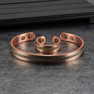Indian Manufacture Adjustable Metal <b>Copper</b> Cuff <b>Bracelet</b> Healing Meditation Jewelry <b>for</b> <b>Men</b> Women Fashionable Fashion <b>Bracelets</b> - Product Image 5