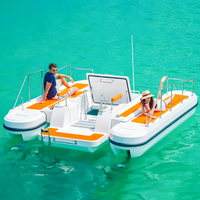 Options de stockage Barge de fête Les plus populaires OEM/ODM Meilleures ventes de fournitures marines en aluminium Kinocean avec certificat CE