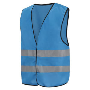 Nouveau gilet de sécurité réfléchissant fluorescent pour le travail estival, haute visibilité, imperméable, polyester respirant, construction, logo personnalisé - Product Image 2