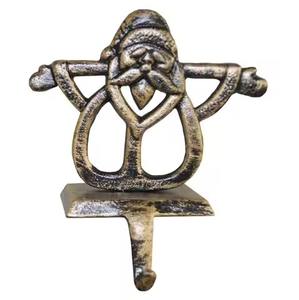 Soporte de medias de metal de estilo simple para Navidad Gancho de hierro minimalista para colgar medias y calcetines de vacaciones - Product Image 5