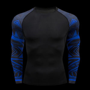 Camisa lisa de gimnasio para hombre, de algodón, de gran tamaño, manga corta, entrenamiento, Fitness, ajuste informal, ropa deportiva de entrenamiento atlético, Top de Culturismo - Product Image 2