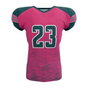 Nouvel arrivage Vêtements de sport pour adultes sur mesure Uniforme américain Le moins cher Impression personnalisée logo Design Uniforme de football américain - Product Image 2
