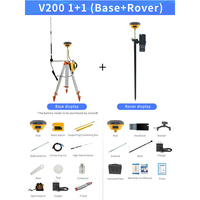 Meilleures ventes : Contrôleur de drone d'occasion Hi-target V200, instrument de topographie robotique, équipement de réception GPS GNSS RTK, indice de protection IP66