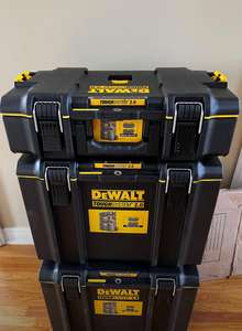 TOUGHSYSTEM 2.0 2x <b>Drawer</b> Unit Auto Stacking Latches Intuitive Easy-Use Waterproof Polyester Tool Storage <b>Locks</b> Time-Saving - Product Image 2