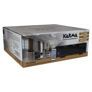 เครื่องขยายเสียง 2.0 2x50W สีดำ PA 2380BT 50w ต่อช่อง - Product Image 2