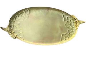 ถาดโลหะเงินคุณภาพสูงบนแท่นทองเหลืองสำหรับเสิร์ฟของหวานและช็อคโกแลตสำหรับใช้ในบ้านและโรงแรม - Product Image 5