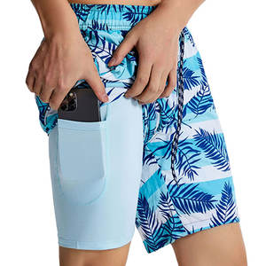 Maillot de bain décontracté à séchage rapide pour hommes Design personnalisé Maillot de bain pour hommes Short de bain en tissu à séchage rapide Pantalon de plage - Product Image 4