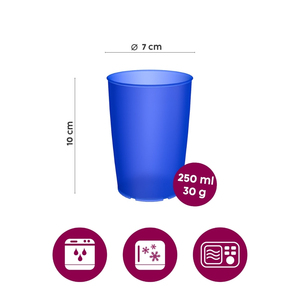 ORNAMIN cup with Scale - Transparent Drinking Cup Medical Drinking Aid Ergonomic Grip Healthcare Cup - Product Image 2