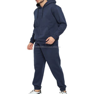 Survêtement à capuche pour homme, haute qualité, personnalisé, deux pièces, décontracté, uni, survêtement à capuche pour homme, OEM, dernier design - Product Image 1