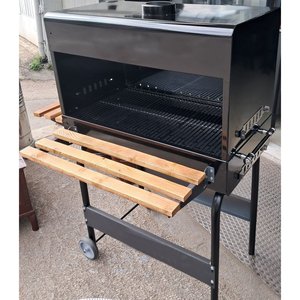 Parrilla de Carbón y Gas Natural con Tapa Dorello MF41, Independiente, Plegable, para Interiores/Exteriores, sin Humo - Product Image 3