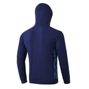 Sweat-shirt à capuche pour homme, automne, motif uni, compression, tissu tricoté, logo personnalisé, manches - Product Image 4