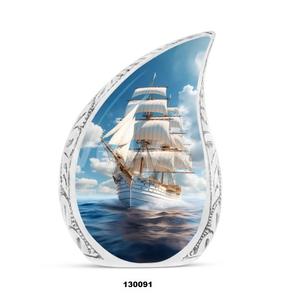 โกศเขากวางสำหรับขี้เถ้ามนุษย์พร้อมถุงกำมะหยี่ - Product Image 1