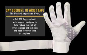 Gants de frappe de baseball 2025 en cuir véritable personnalisables, légers, durables, respirants, antidérapants, ambidextres avec fermeture éclair - Product Image 6