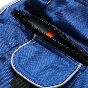 Chaleco DE SEGURIDAD personalizable de alta visibilidad con múltiples bolsillos Ropa reflectante al por mayor - Product Image 4