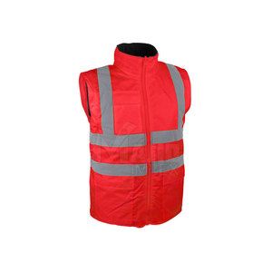 Chaqueta de Seguridad de Alta Visibilidad, Reflectante y Fluorescente para Construcción, Trabajo al Aire Libre - Product Image 3