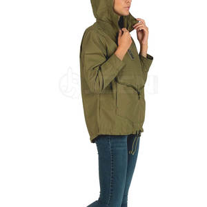 Soft Shell Hombres Impermeable Ligero Con Capucha Anorak Chaqueta Pesca Senderismo Transpirable Nylon Anorak Chaquetas - Product Image 3