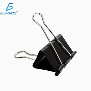 40-Piece Set 19mm Binder <b>Clips</b> Metal <b>Ring</b> Mechanism Clamps with Magnet Durable and Versatile Office Supplies - Product Image 1