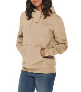 Sudadera de Alta Calidad, Gruesa, con Logotipo Personalizado, 100% Algodón, para Mujer, Estilo Urbano, Holgada, Transpirable, con Bolsillo - Product Image 4