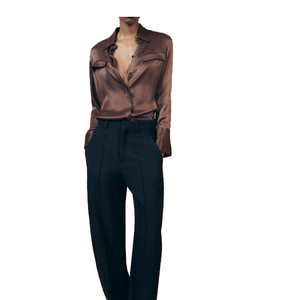 Most Selling Classic Fit 100% Polyester <b>Shirt</b> with Front Chest Pocket Lightweight or Quick-Dry Casual Workwear for Sale - Product Image 3