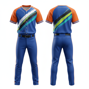 Uniforme de Béisbol Sublimado 2026, Malla Completa, Ligero, Personalizable, Unisex, Alta Calidad, Venta al por Mayor, 100% Poliéster Transpirable - Product Image 4