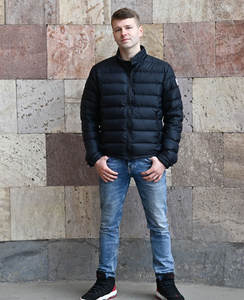 Chaqueta Acolchada de Moda para Hombre, Otoño, Color y Logotipo Personalizables, Impermeable, Cortavientos, con Capucha, Informal, para Exteriores - Product Image 4