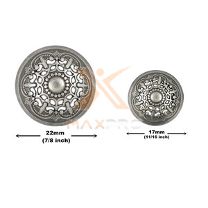 กระดุมเหล็กสีพื้นสำหรับชุดพิธีการแบบสั่งทำพิเศษ คุณภาพสูง - Product Image 4