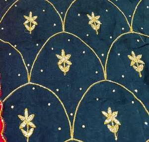 Trajes de seda bordados a mano sin costuras de diseñador moderno para mujer Moda India-Estilo tradicional avanzado para fiestas - Product Image 3