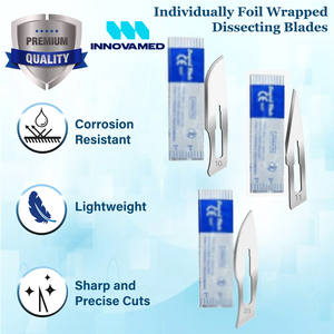 Kit de disección de laboratorio integral de 14 piezas Estuche de Transporte de instrumentos quirúrgicos de acero inoxidable Innovamed-para instructores estudiantes - Product Image 2